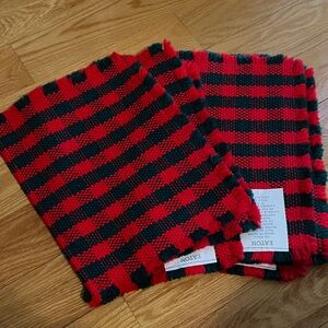 Vintage Eaton Red and Green Plaid Table Linens